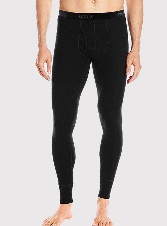 Woolx Arctic Leggings - Black Free shipping