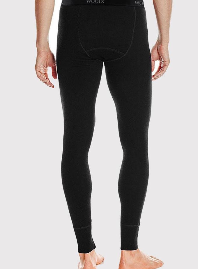 Woolx Arctic Leggings - Black Free shipping