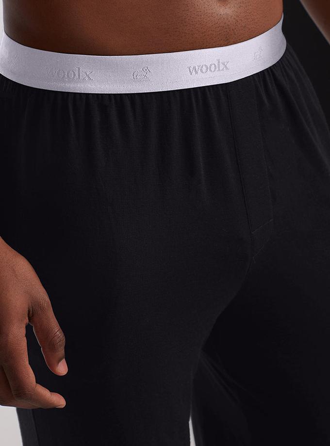 Woolx Arlo Lounge Pants - Black High Quality