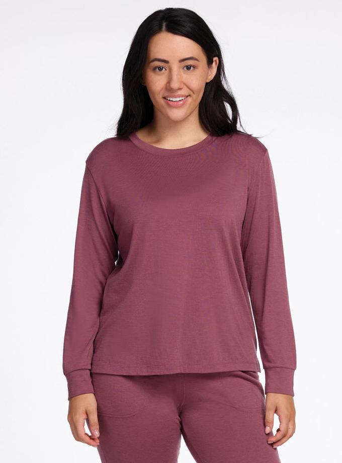 Woolx Ashlie Lounge Top - Wild Ginger Best Buy