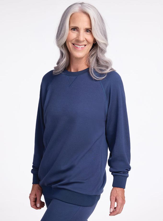 Woolx Bailey Crewneck Sweatshirt - Starry Night For Sale