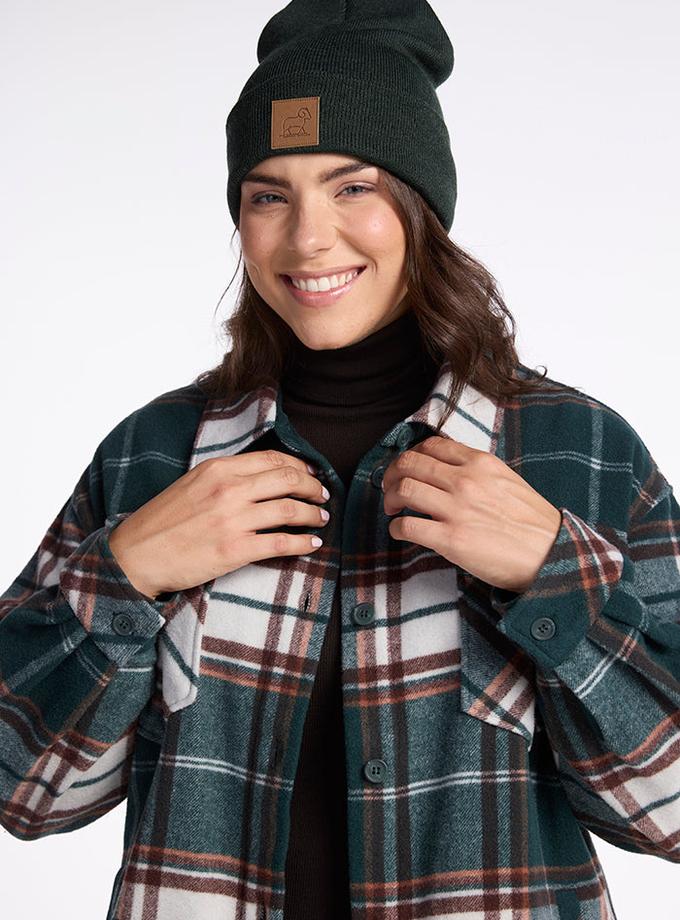 Woolx Baylor Beanie - Pine Best Price