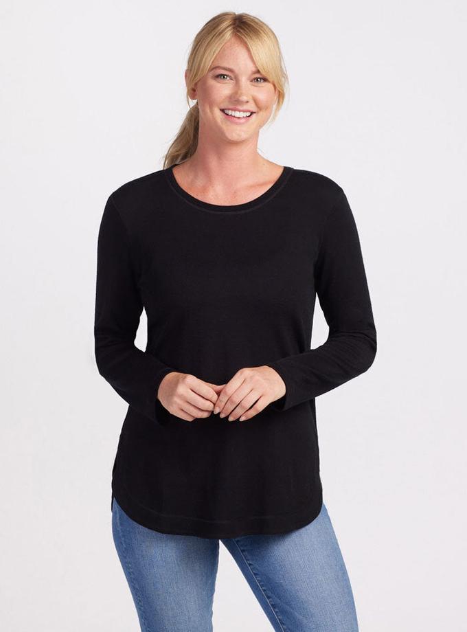 Woolx Blair Tunic - Black Best Seller