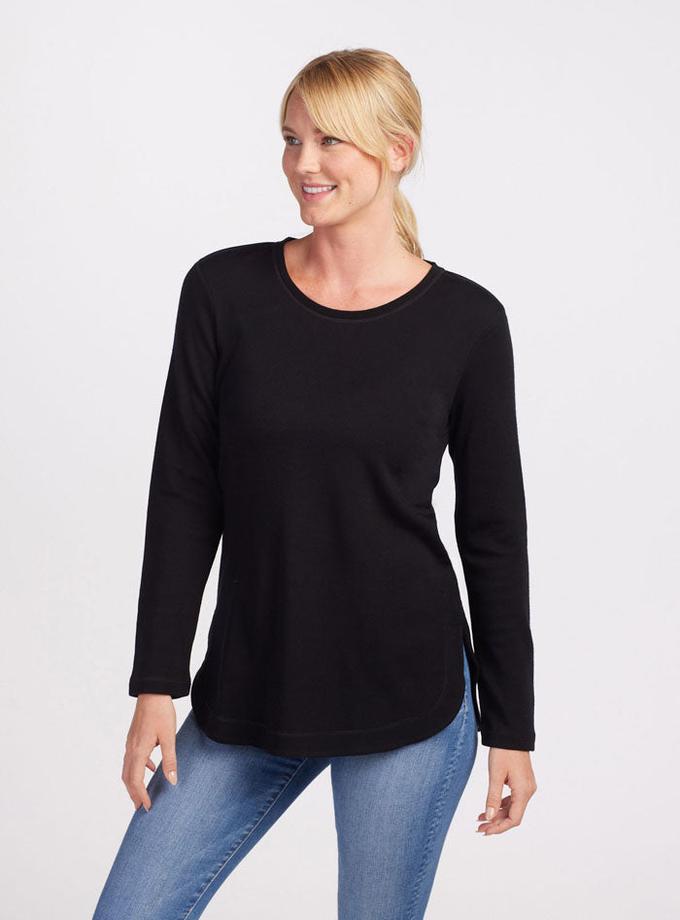 Woolx Blair Tunic - Black Best Seller