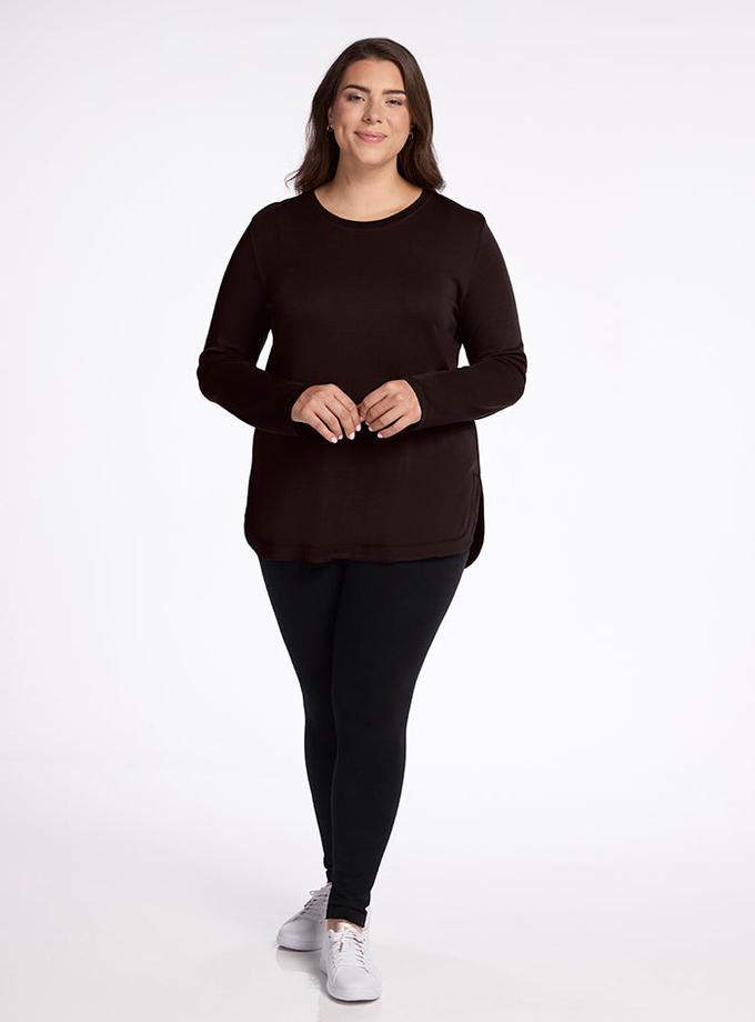 Woolx Blair Tunic - French Roast New Arrival