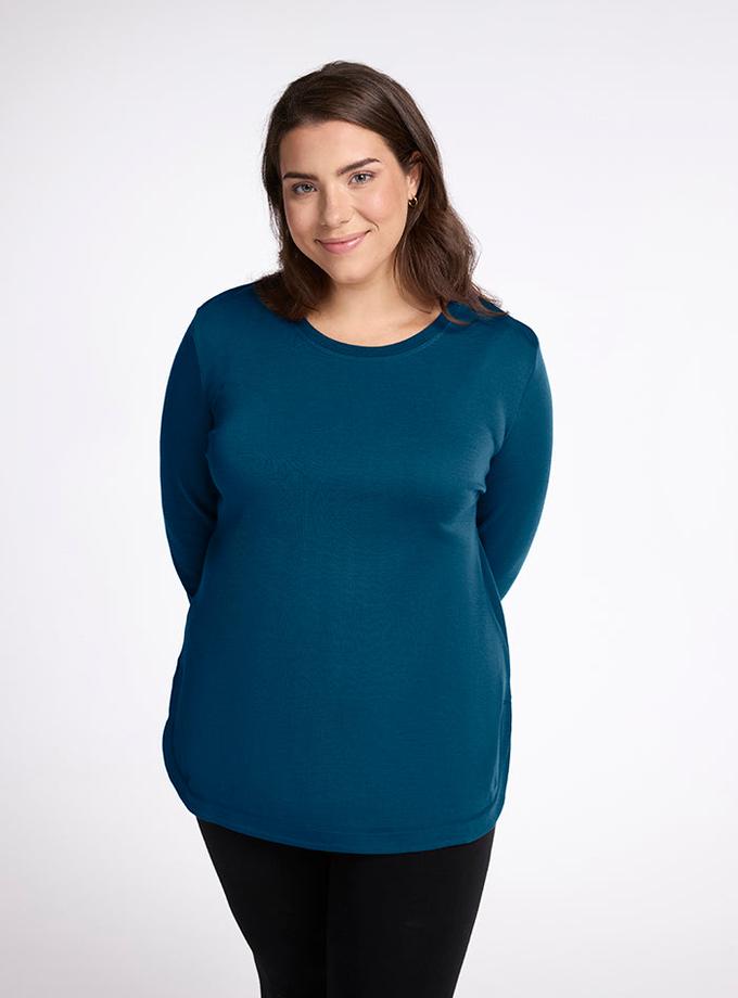 Woolx Blair Tunic - Real Teal New Arrival