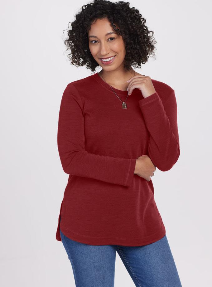 Woolx Blair Tunic - Sweet Pepper For Sale