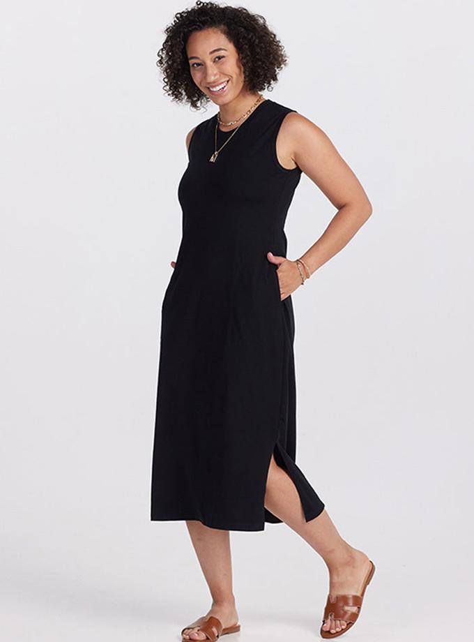 Woolx Cassie Dress - Black Same Day Delivery