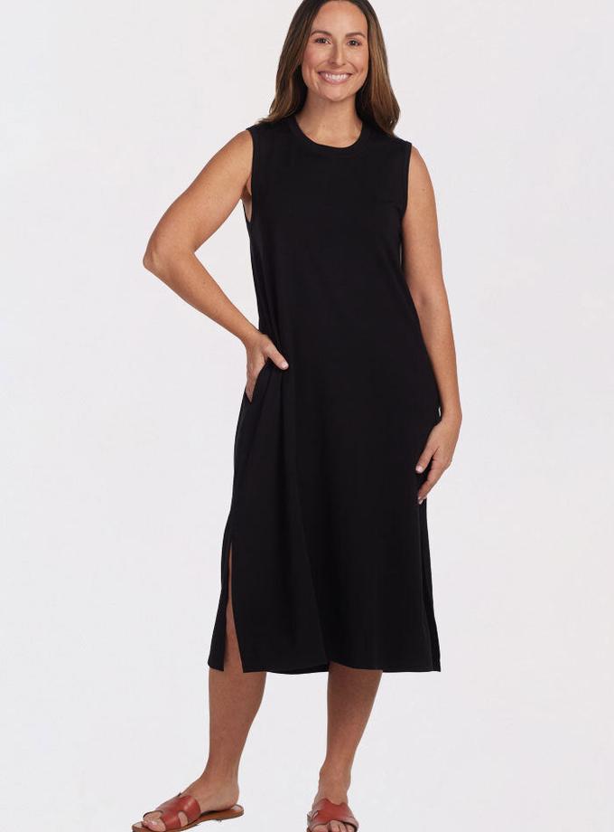 Woolx Cassie Dress - Black Same Day Delivery