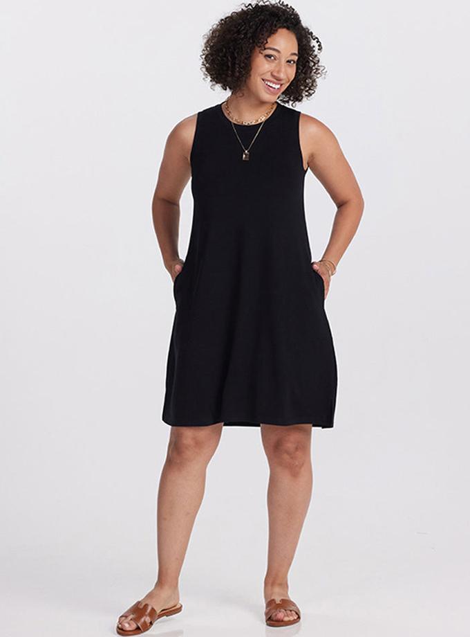 Woolx Clara Dress - Black On Sale