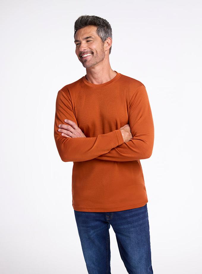 Woolx Easton Shirt - Cinnamon Stick Best Price