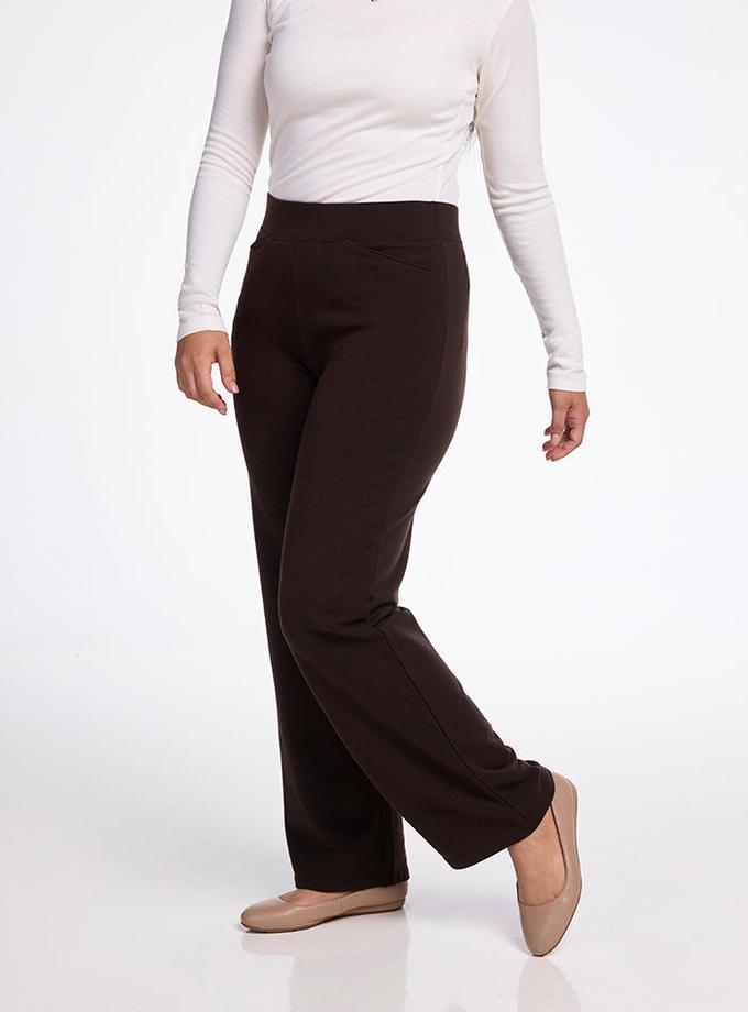 Woolx Ellie Wide Leg Pants - French Roast For Sale