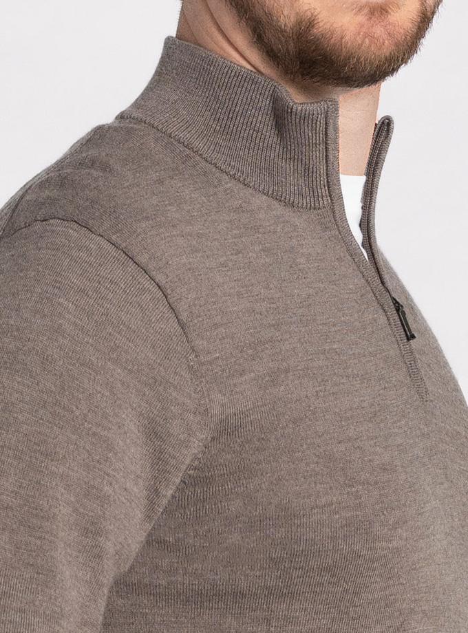 Woolx Enzo Quarter Zip - Sable Best Seller