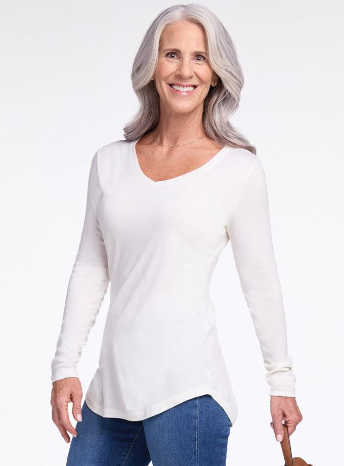 Woolx Eva Tunic - Buttercream For Sale