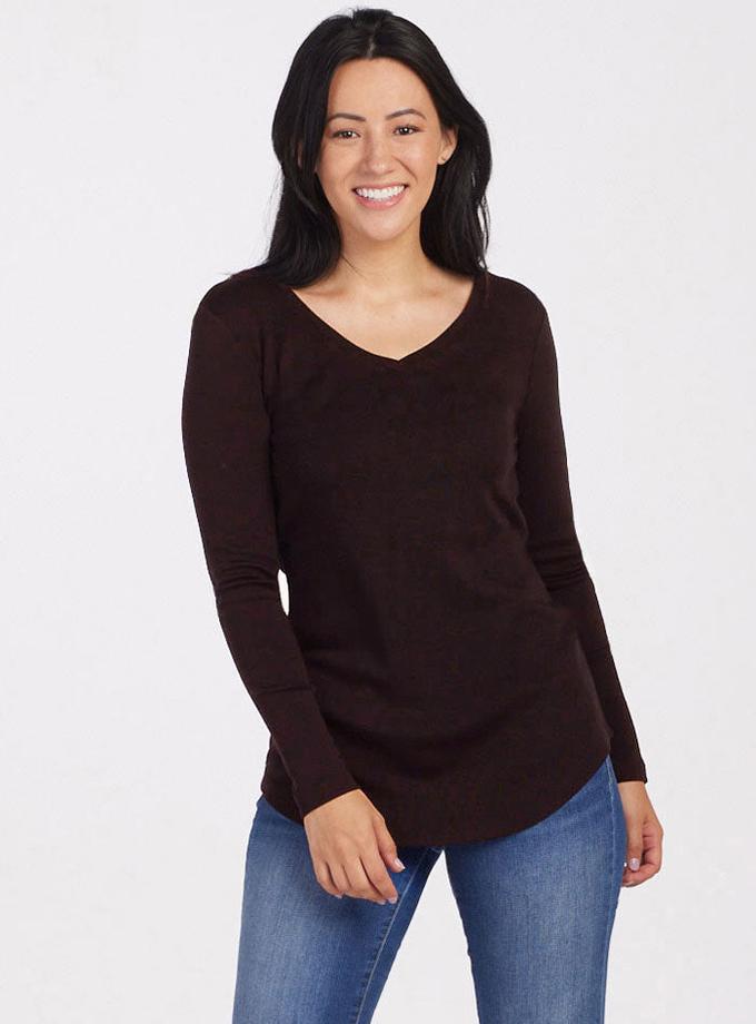 Woolx Eva Tunic - French Roast New Arrival