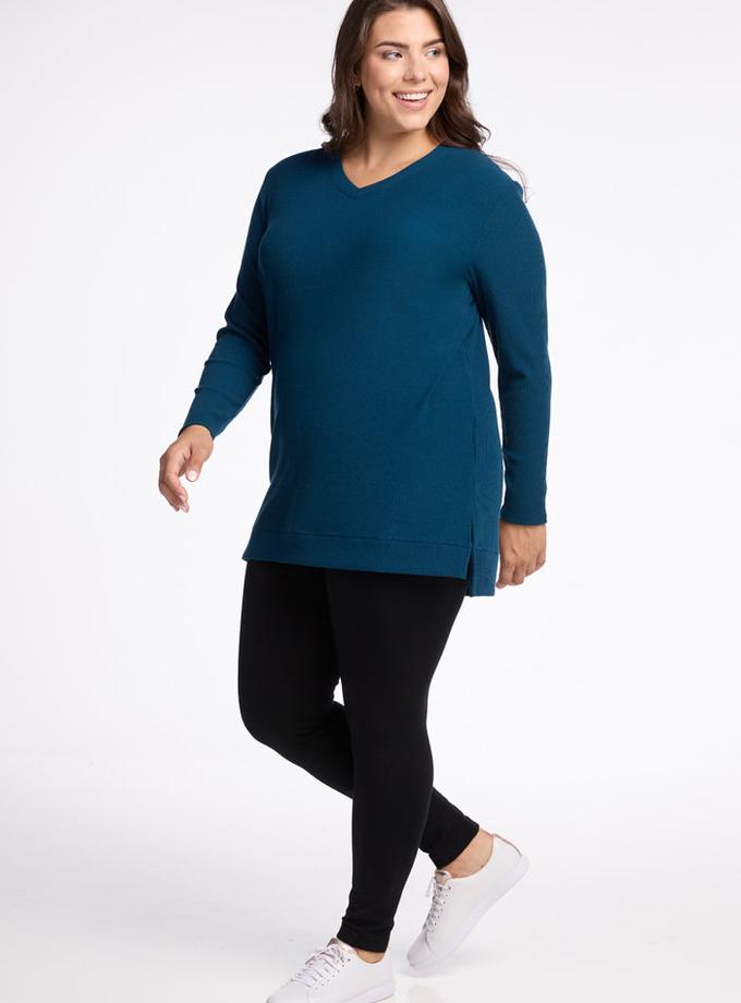 Woolx Evie Tunic - Real Teal High Quality