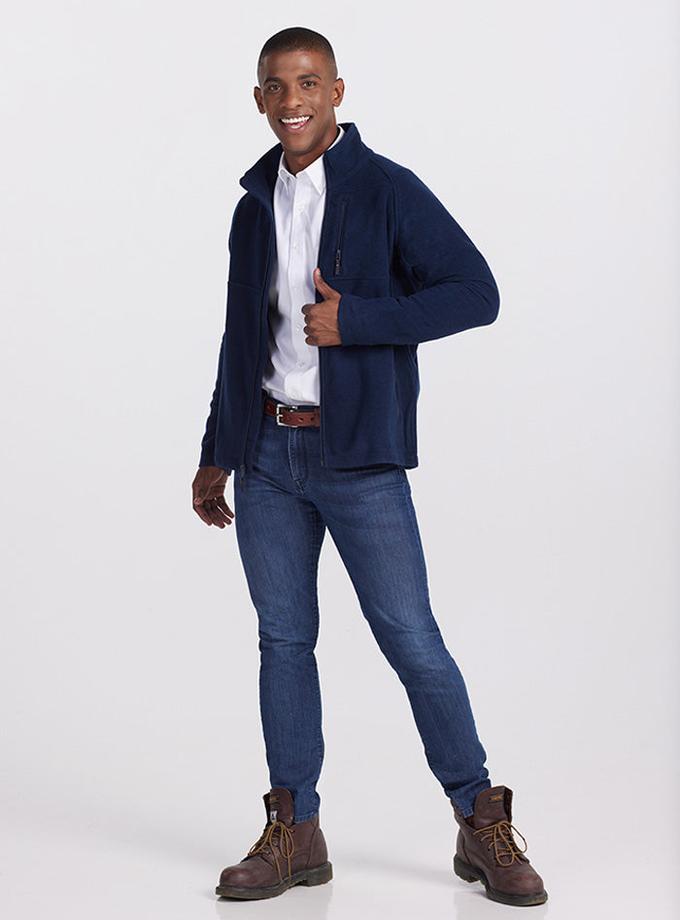 Woolx Fairbanks Jacket - Dark Navy High Quality