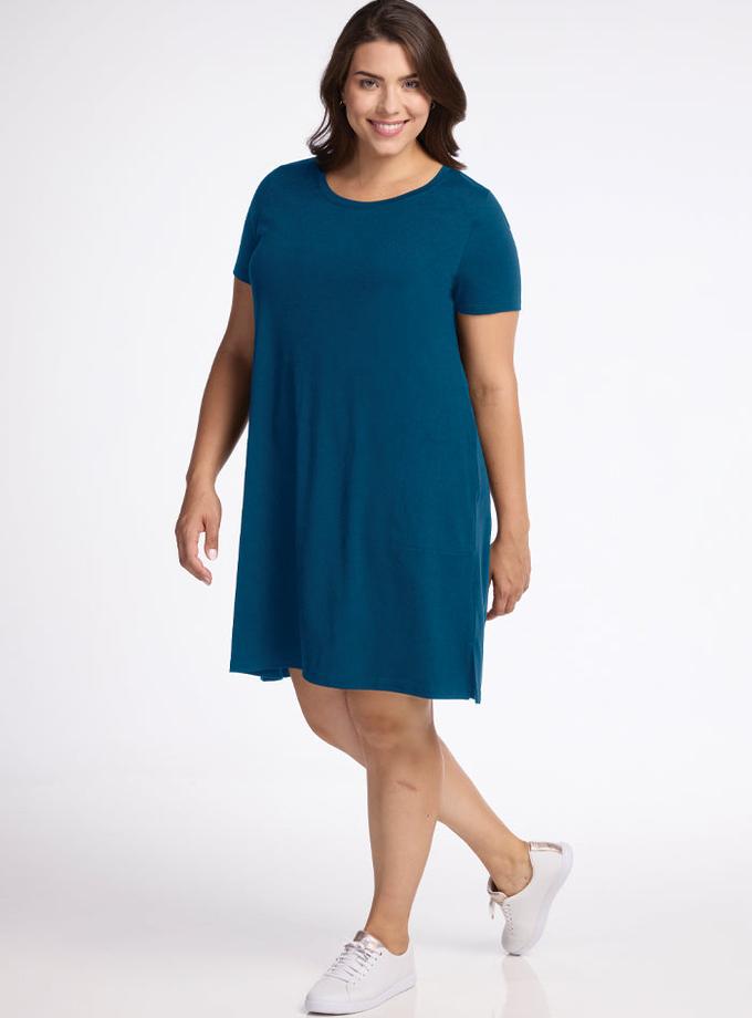 Woolx Georgie Dress - Real Teal Best Seller