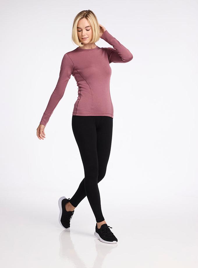 Woolx Hannah Long Sleeve Top - Wild Ginger Best Seller