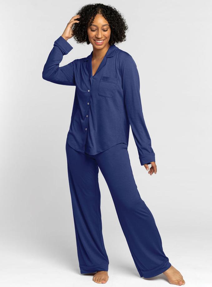 Woolx Harper FeatherTouch® Pajama Set - Starry Night For Sale