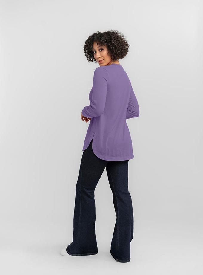 Woolx Hazel Tunic - Montana Grape High Quality