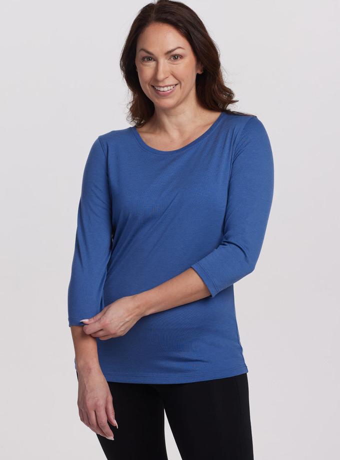 Woolx Jenny 3/4 Sleeve Crew Neck • Stocking Stuffer Final Sale Deals! Best Buy