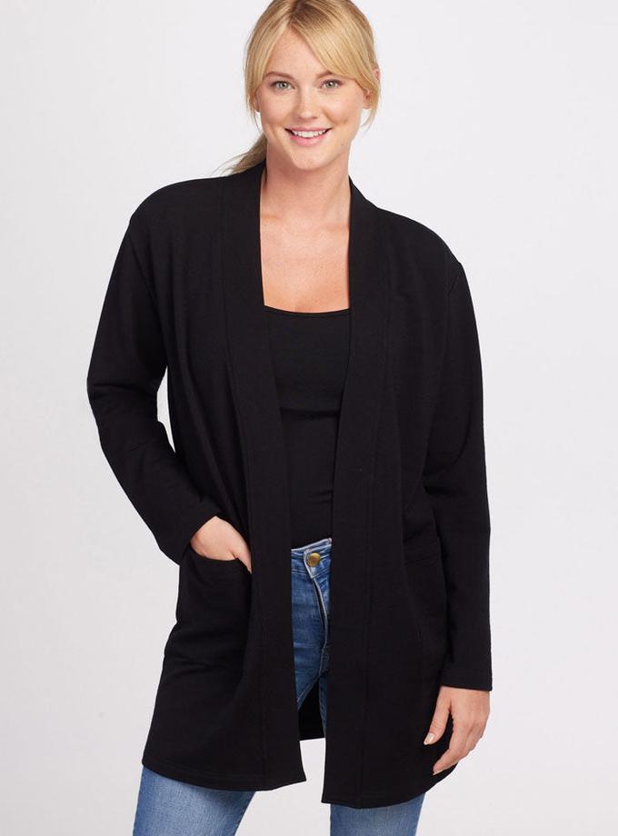 Woolx Kinsley Cardigan - Black Best Price