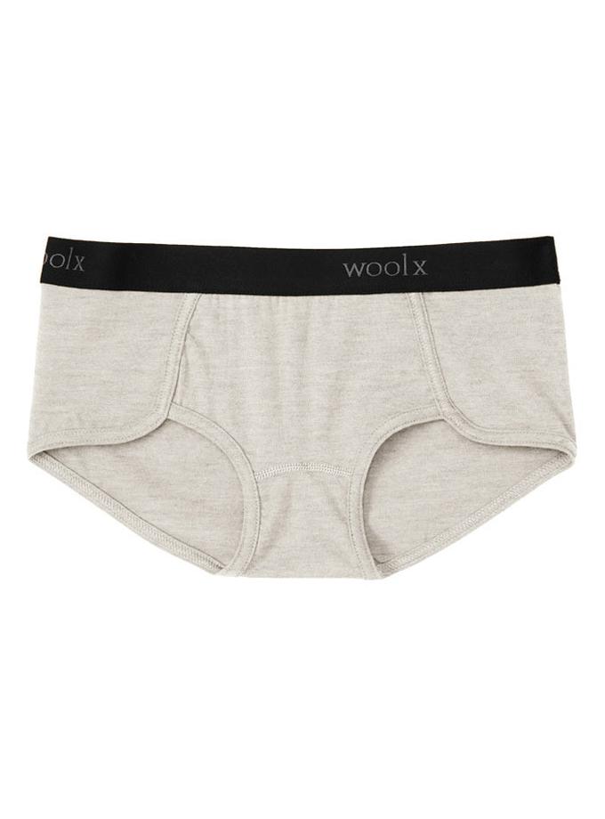 Woolx Lila Boy Shorts - Cream Heather Best Buy