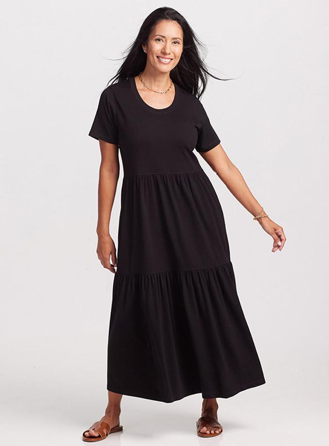 Woolx Lucia Dress - Black For Sale