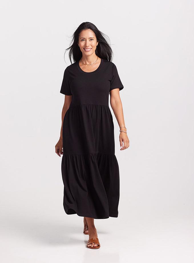 Woolx Lucia Dress - Black For Sale