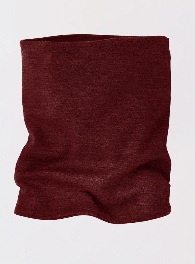 Woolx Neck Gaiter - Cranberry Melange Same Day Delivery