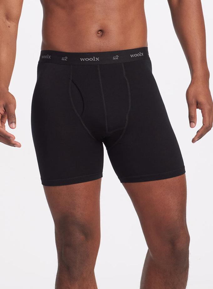 Woolx Reaction Boxer Briefs - Black For Sale