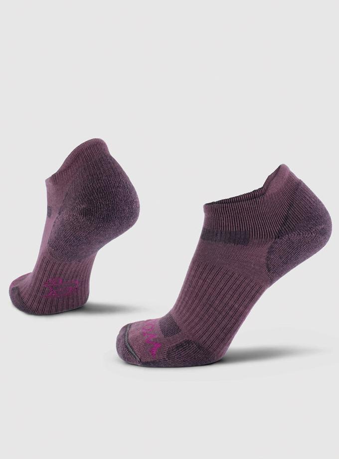 Woolx Rowan No Show Tab Lightweight Socks - Wild Ginger Best Price