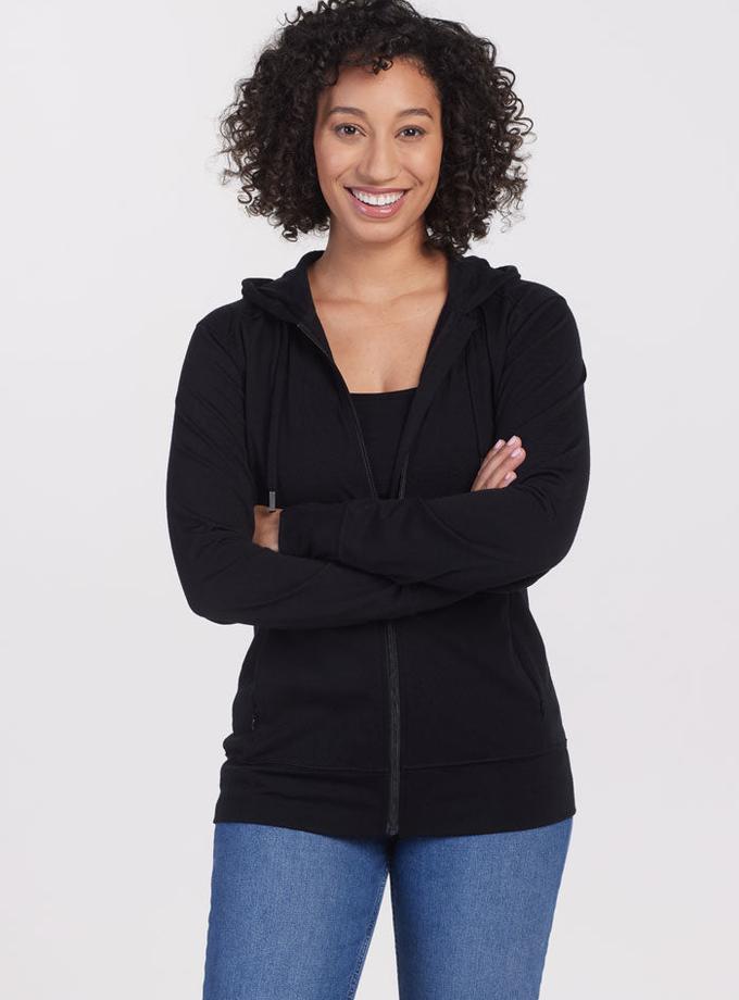 Woolx Ryann Hoodie - Black High Quality