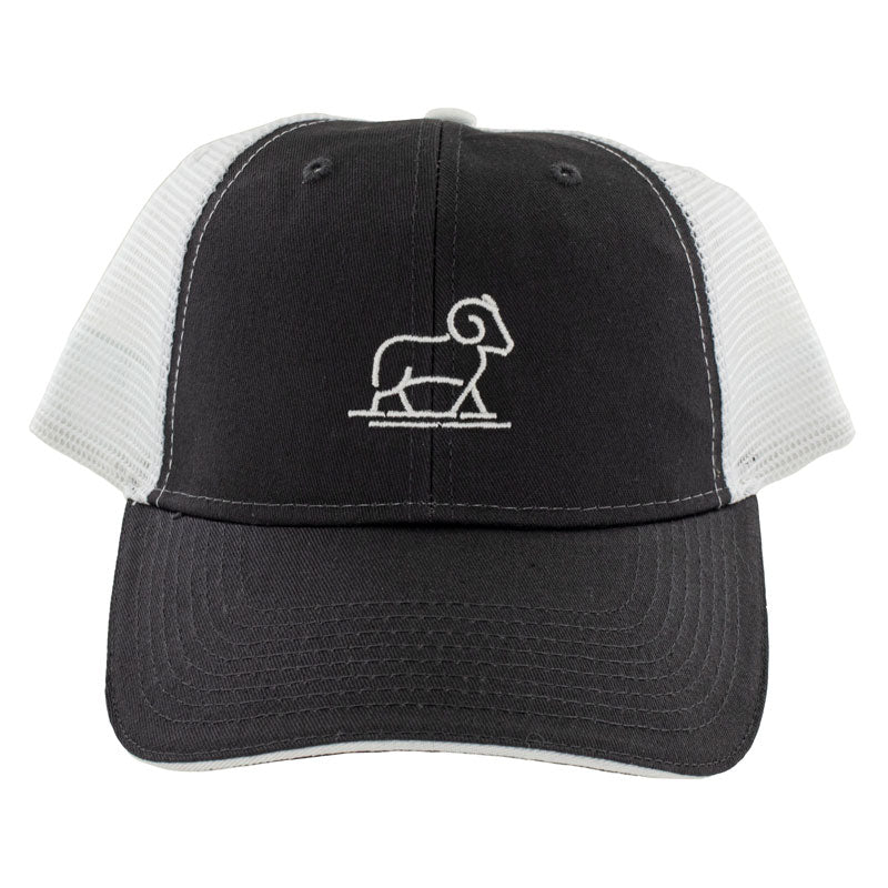 Woolx Sheep Logo Trucker Hat - Deep Charcoal Best Seller