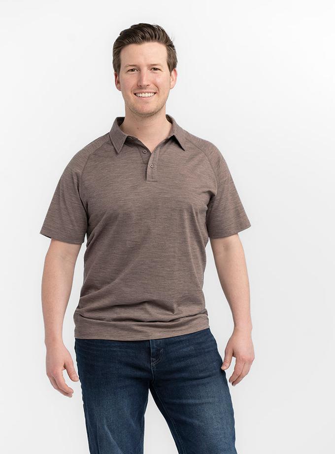 Woolx Summit Polo Free shipping