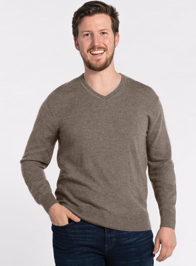 Woolx Vincenzo Sweater - Sable Best Seller