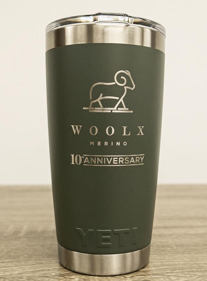 Yeti Woolx Ten Year Anniversary Mug Free shipping